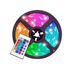 GENERICO - Cintas Led Colores Control Rgb 5 Mtrs Versión 5050 Adhesiva, 121835568