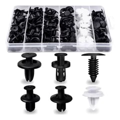 OFERTABKN - Set Clip Remache Plastico Sujecion Broches Autos 100PCS