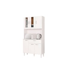 TAHUARI - Mueble de cocina Magda 6 puertas blanco