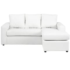 BODEVIR - Sofa Bi-L 3C PU 30 Blanco