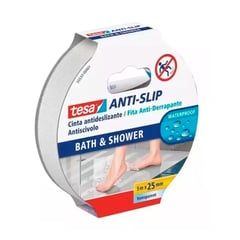 GENERICO - Cinta Antideslizante Para Baño Transparente 5mt X 25mm