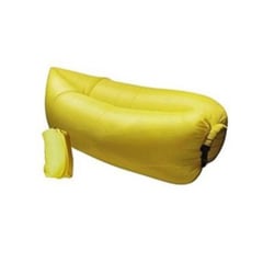 GENERICO - SOFA SILLON INFLABLE TUMBONA COLCHON YELLOW