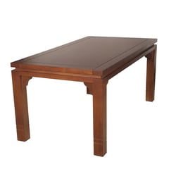 ARTHOME - MESA DE COMEDOR LUCIANA 92 X 170 CM MADERA COLOR MIEL