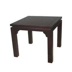 ARTHOME - MESA DE COMEDOR LUCIANA 92 X 92 CM MADERA COLOR CHOCOLATE