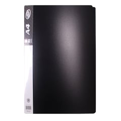 ADIX - CARPETA A4 80 FUNDAS C/ESTUCHE NEGRO