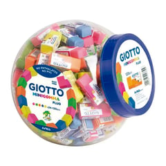 GIOTTO - Pote Mini Goma 120pcs FLUOR
