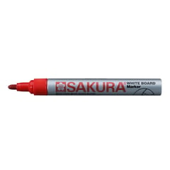 SAKURA - Plumon de Pizarra Punta Redonda Recargable 20mm Rojo