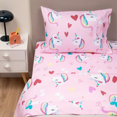 CASATUA - Sabanas 1,5 Plaza Niña Niño Estampadas + Funda Almohada