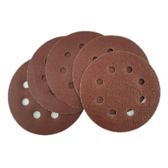 KAMASA - 5 Disco Lija Para Pulir 115mm Velcro Grano Variado