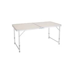 GENERICO - MESA PLEGABLE PORTATIL CAMPING 120X60 TIPO MALETA