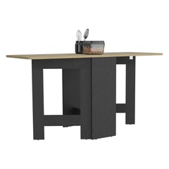 FMFURNITURE - MESA ABATIBLE FM-001N - NEGRO CAFE CLARO