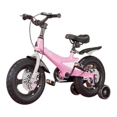 LUBABYCAS - Bicicleta Infantil 5-8 Años Niña Aro 16 Rosada