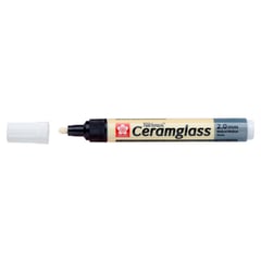 SAKURA - Ceramglass - Marcador para cerámica y vidrio 2mm Negro