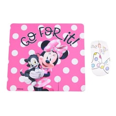 DISNEY - Kit Mouse Inalambrico y Mouse Pad Minnie 1