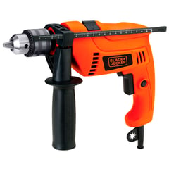 BLACK+DECKER - Taladro Percutor 1/2" 550W + accesorios