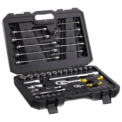 STANLEY - Set Mecánico 41 Piezas llaves y dados STMT82832-1