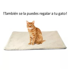 OEM - Manta cama mascota, Termica para mascotas: 64x49cm,