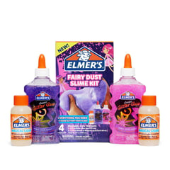 ELMERS - Kit Slime Glitter Brillo de Hadas 4 Unidades