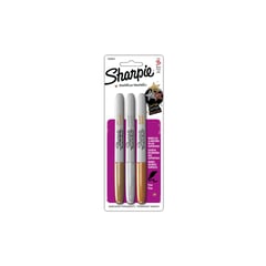 SHARPIE - Set 3 Lapices Punta Fina Colores Metalico