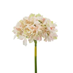 BORIA - Hortensia flor artificial decorativa - Rosa pálido