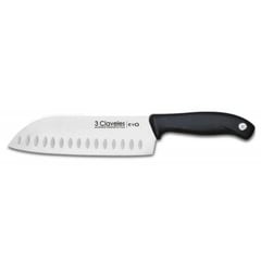 3 CLAVELES - Cuchillo Evo Santoku 18 cm