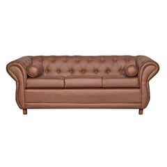 RUZAM MOBEL - SOFA 3 CUERPOS CHESTERFIELD CAPITONE INGLES