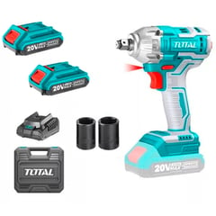 TOTAL TOOLS - Taladro Pistola Llave Impacto 20v 2bat Carg Total Tiwli2038