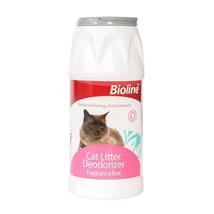 BIOLINE - Talco Desodorante para Areneros de Gatos