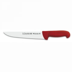 3 CLAVELES - Cuchillo Carnicero 26 cm Rojo