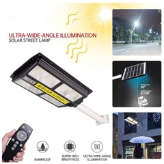 GENERICO - Luces solares de calle de 500 W Control Remoto