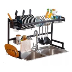 GENERICO - Rack Escurridor Organizador Cocina Secador Platos 85cm Xl 228217