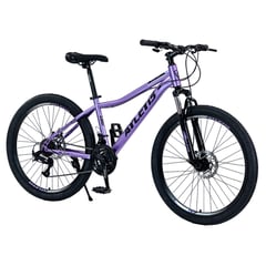 ATLETIS - Bicicleta Mountain Bike Cruise Aro 26" 21 Vel Mujer Morado