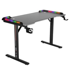 VIDITA - Escritorio Gamer Profesional T-RGB 120cms con Luces