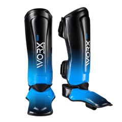 WORX - Canilleras Espinilleras Artes Marciales Kickboxing - Negro - M