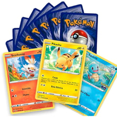 POKEMON - CARTAS POKÉMON ORIGINALES 100 UNIDADES PACK01