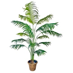 ARBUSTO REAL - Planta Artificial Palmera Premium 180 cm. / 15 Hojas