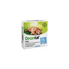 BAYER - Drontal Cats sachet 2 comprimidos