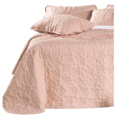 DECOMONDO - Quilt Altenburg Sweet 2 Plazas Rosa Lunar