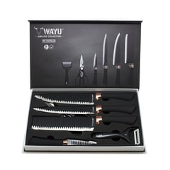 WAYU - Set Cuchillos Rolling Tijeras y Pelador Collección Airflow -