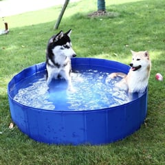 U BUY - Piscina Pileta Plegable Para Mascotas Niños Xl 120 X 30 Cms