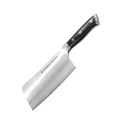 KANKA - - Hacha Profesional 17cm Acero Inox Alemán Mango G10