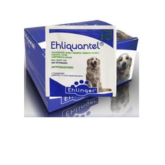 EHLINGER - Caja Ehliquantel Antiparasitario Interno 50 Comprimidos