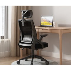 GENERICO - Silla Ejecutiva Ergonomica de Oficina color negro