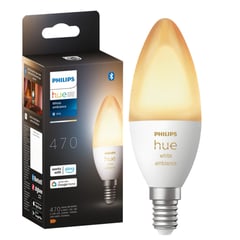 PHILIPS HUE - Ampolleta White Ambience E14 Vela CalidoFrio Zigbee BT