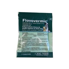 DRAG PHARMA - Flovovermic Antiparasitario Interno 1 Comprimido