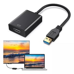 KUANGYE - Adaptador Video Usb 3.0 A Hdmi Full Hd 1080p