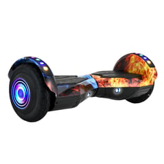 ATLETIS - Hoverboard Bluetooth Luces 8" 12 Km/h Negro