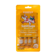 SUNIPET - SuniChups Snack Urinary Care Para Gato – 4 Tubos.