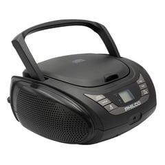 PHILCO - Radio Boombox con CD/ Mp3/ USB/ Aux/ AM/ FM Bluetooth 2120BT - Negro