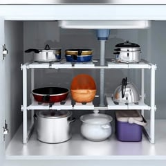 GENERAC - Estante Ajustable Organizador Multiuso Cocina Baño Closeth